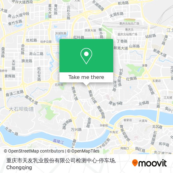 重庆市天友乳业股份有限公司检测中心-停车场 map