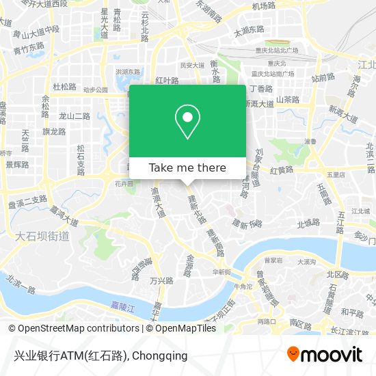 兴业银行ATM(红石路) map