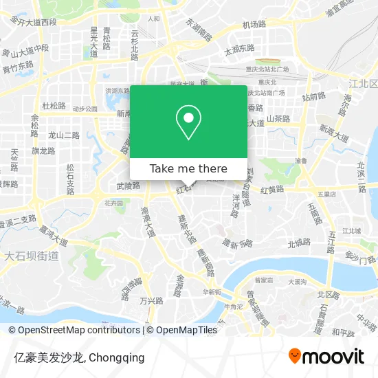 亿豪美发沙龙 map