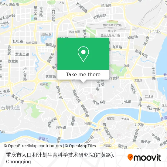 重庆市人口和计划生育科学技术研究院(红黄路) map