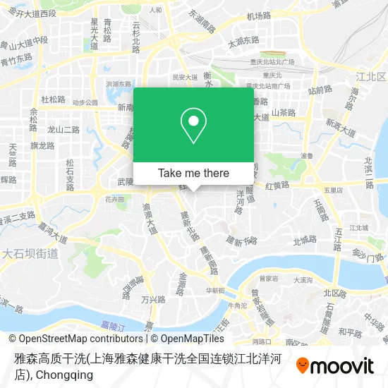 雅森高质干洗(上海雅森健康干洗全国连锁江北洋河店) map