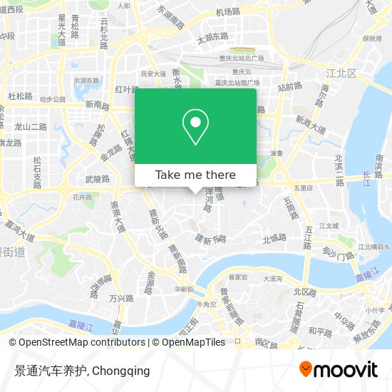 景通汽车养护 map