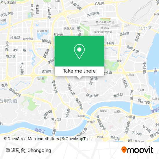 重啤副食 map