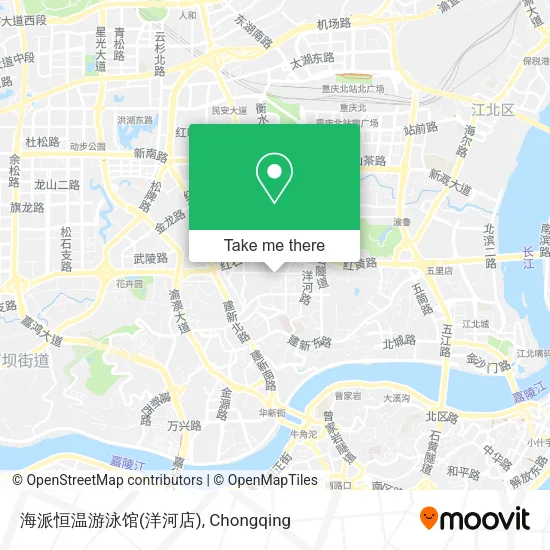 海派恒温游泳馆(洋河店) map