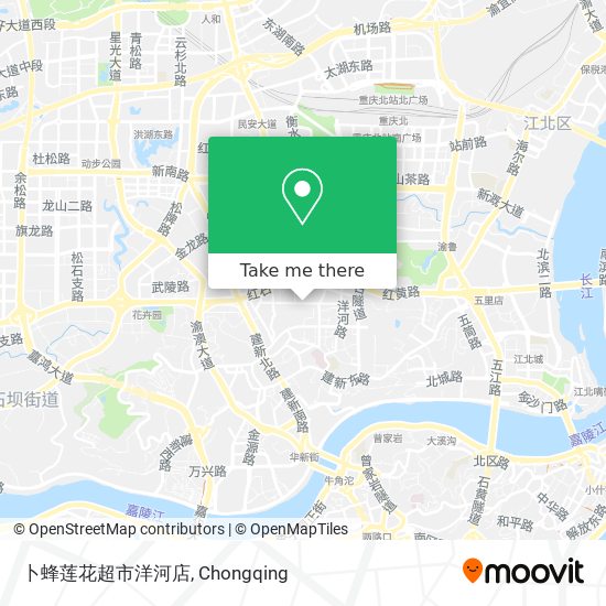 卜蜂莲花超市洋河店 map