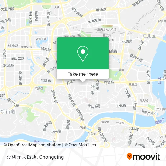 会利元大饭店 map