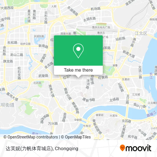 达芙妮(力帆体育城店) map