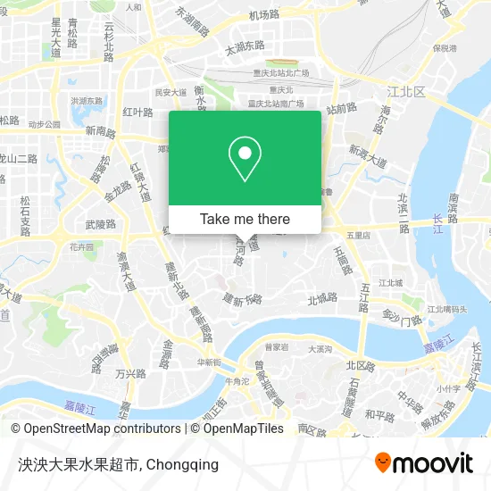 泱泱大果水果超市 map
