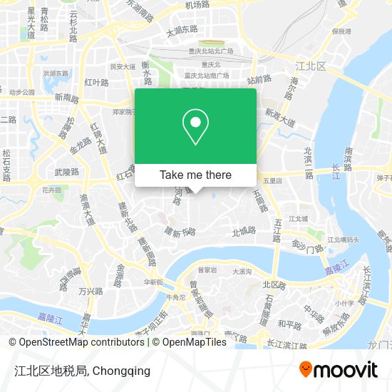 江北区地税局 map