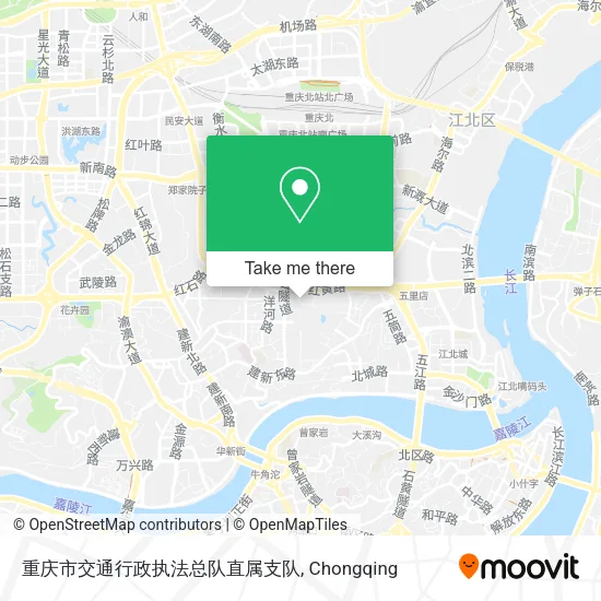 重庆市交通行政执法总队直属支队 map