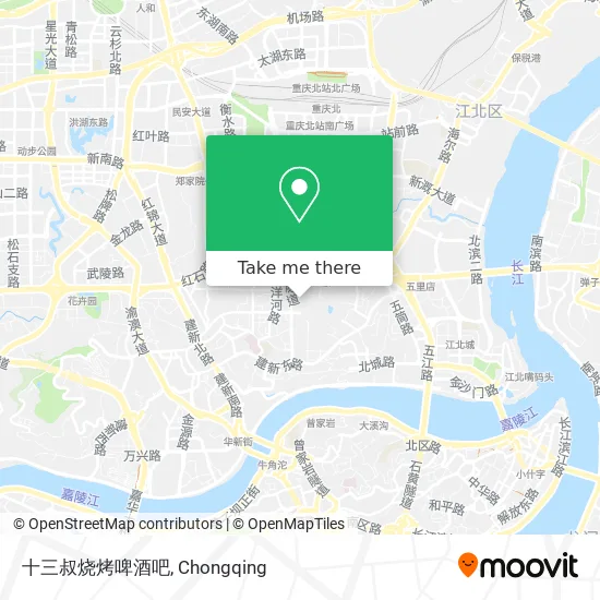 十三叔烧烤啤酒吧 map