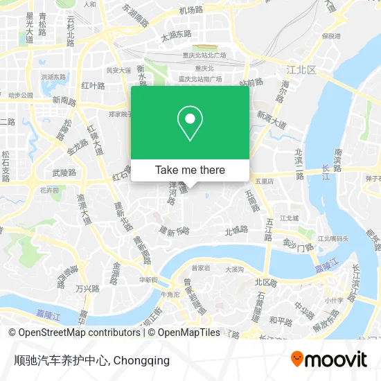 顺驰汽车养护中心 map
