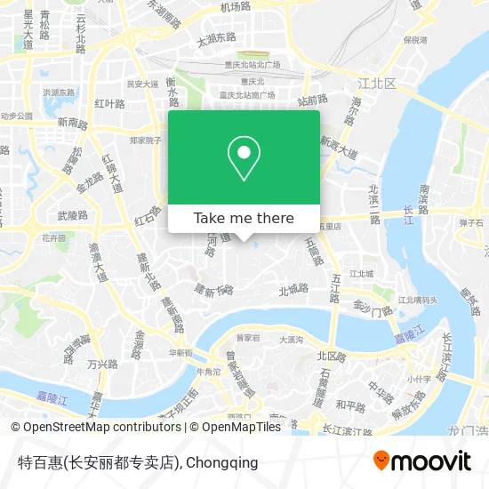 特百惠(长安丽都专卖店) map