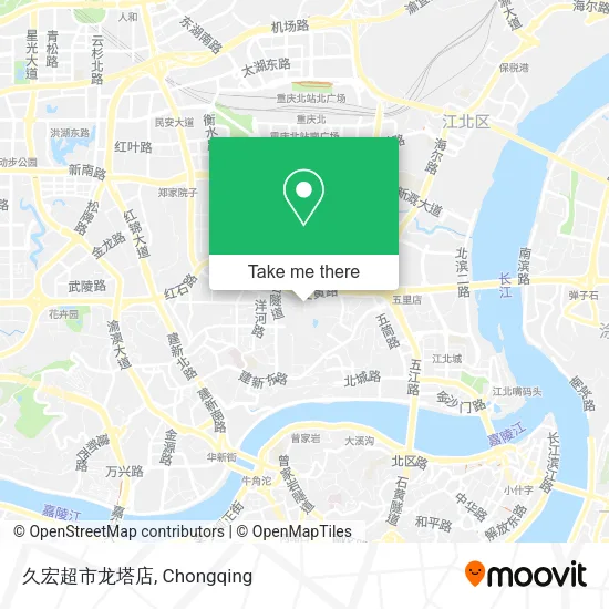 久宏超市龙塔店 map