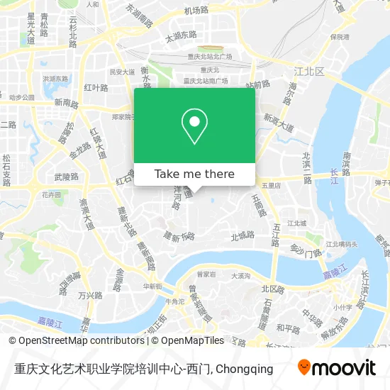 重庆文化艺术职业学院培训中心-西门 map