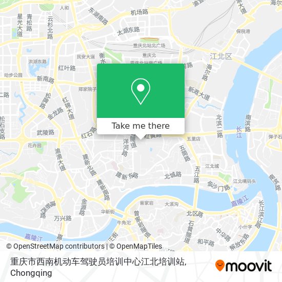 重庆市西南机动车驾驶员培训中心江北培训站 map