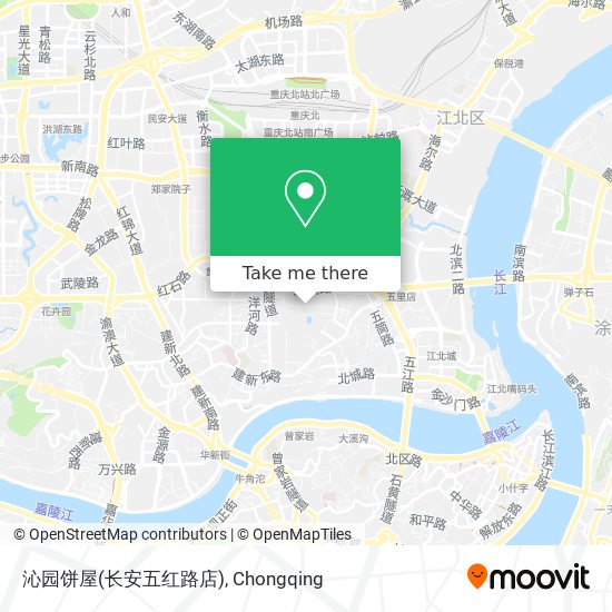 沁园饼屋(长安五红路店) map