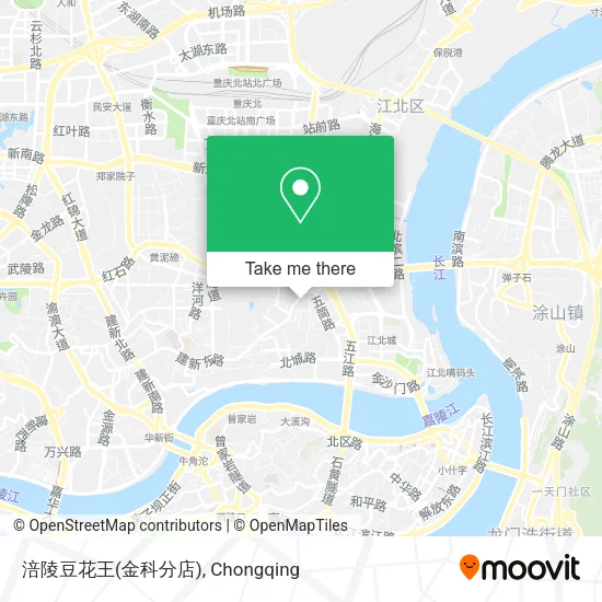 涪陵豆花王(金科分店) map