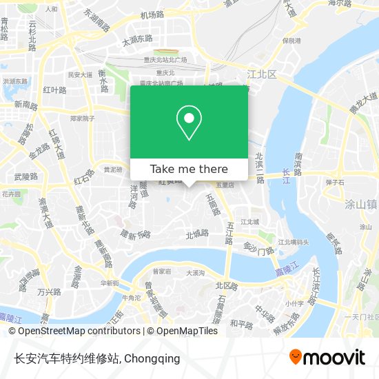 长安汽车特约维修站 map