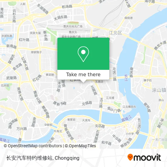 长安汽车特约维修站 map