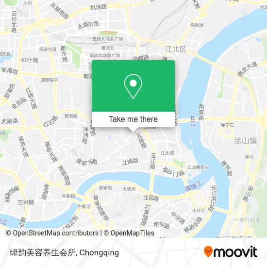 绿韵美容养生会所 map