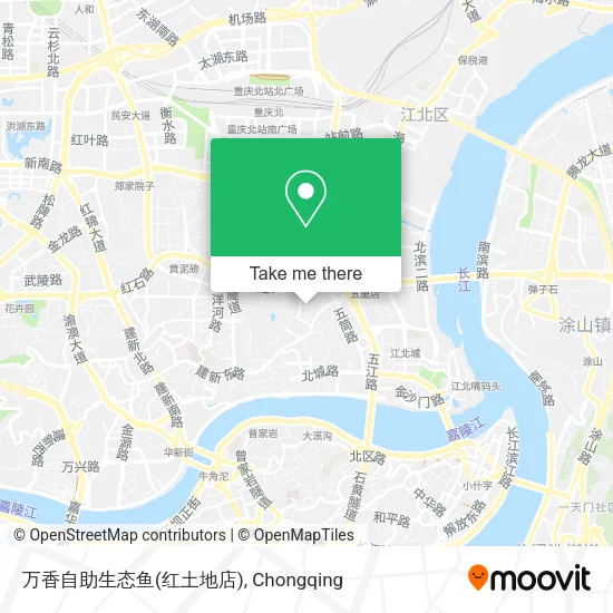 万香自助生态鱼(红土地店) map