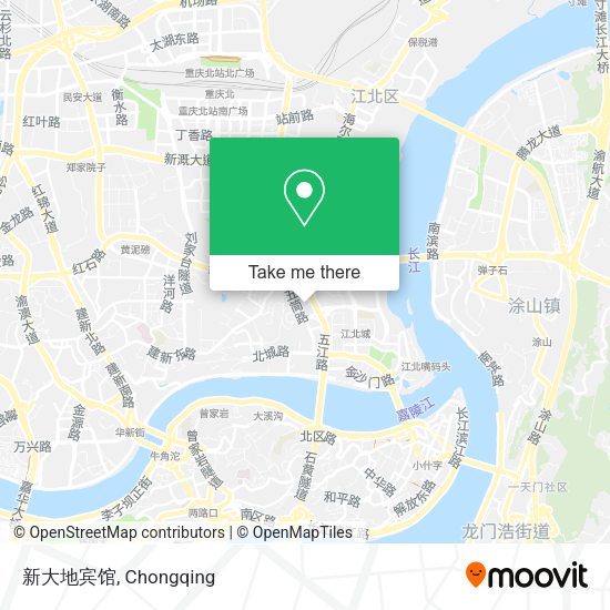 新大地宾馆 map