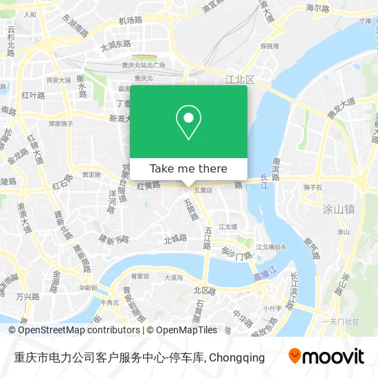重庆市电力公司客户服务中心-停车库 map