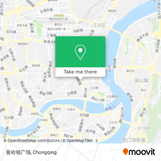 曼哈顿广场 map