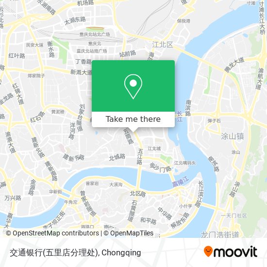 交通银行(五里店分理处) map