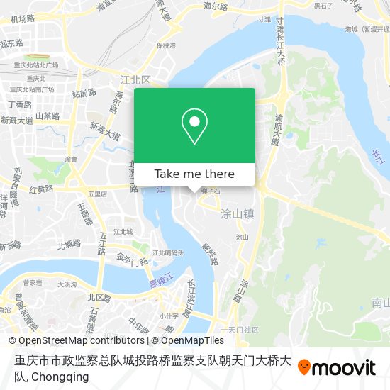 重庆市市政监察总队城投路桥监察支队朝天门大桥大队 map