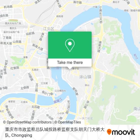 重庆市市政监察总队城投路桥监察支队朝天门大桥大队 map