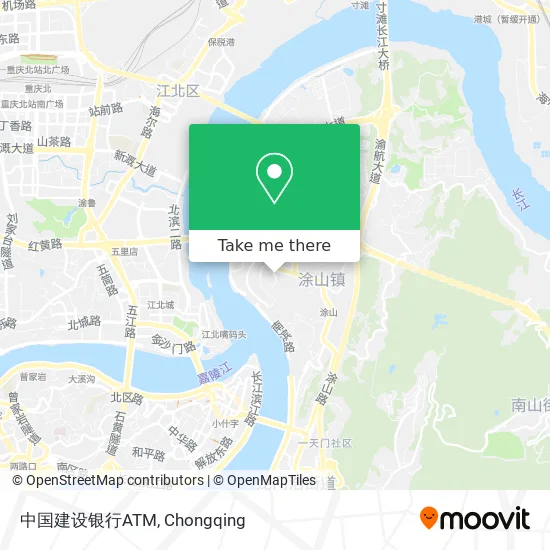中国建设银行ATM map