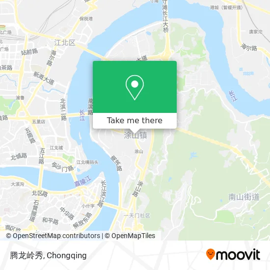 腾龙岭秀 map