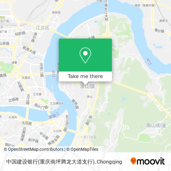中国建设银行(重庆南坪腾龙大道支行) map