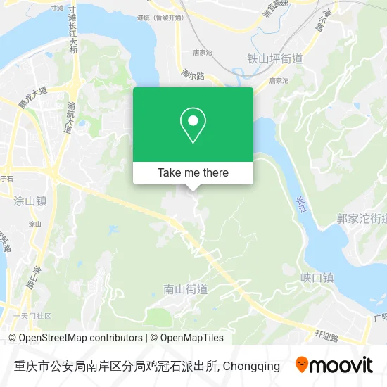 重庆市公安局南岸区分局鸡冠石派出所 map
