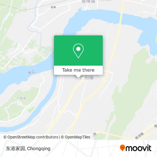 东港家园 map