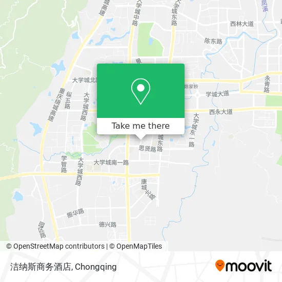洁纳斯商务酒店 map