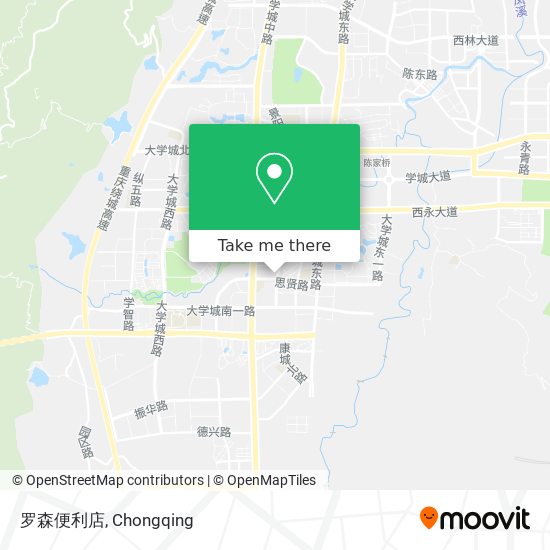 罗森便利店 map