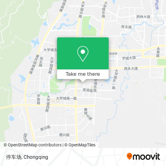 停车场 map