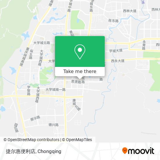 捷尔惠便利店 map