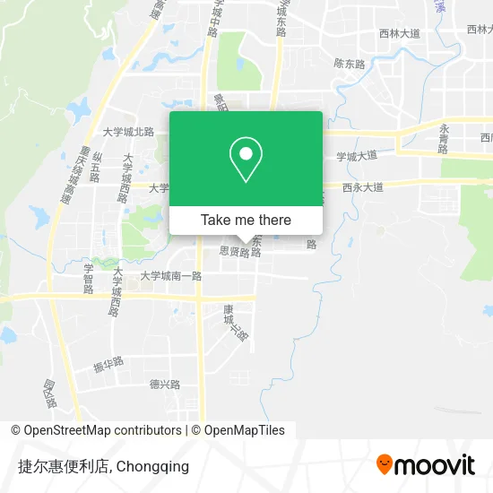 捷尔惠便利店 map