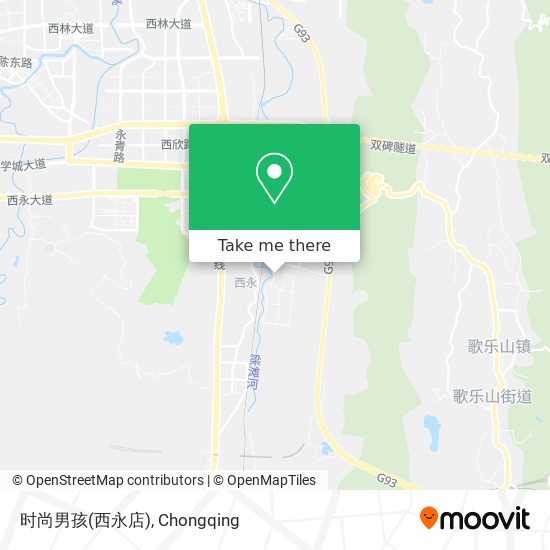 时尚男孩(西永店) map