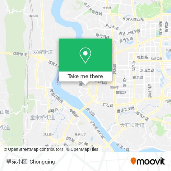 翠苑小区 map