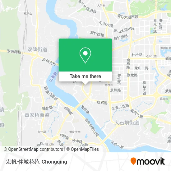 宏帆·伴城花苑 map