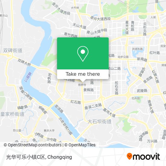 光华可乐小镇C区 map