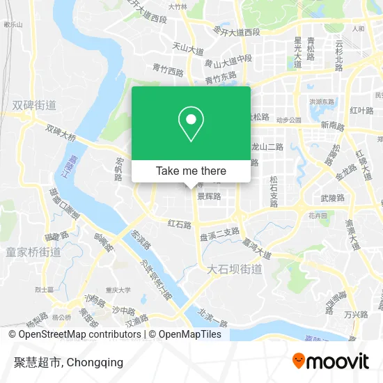 聚慧超市 map