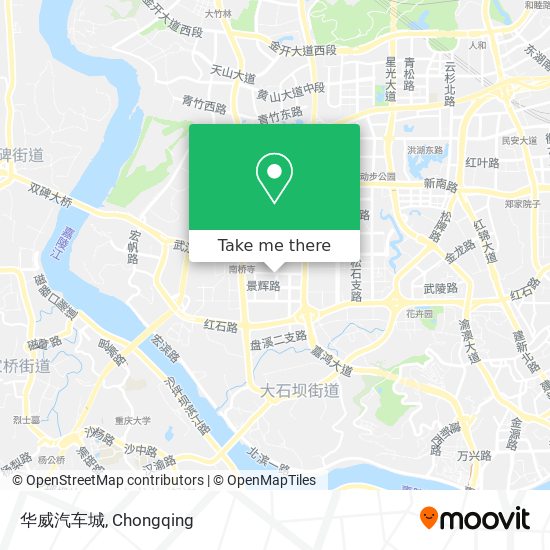 华威汽车城 map