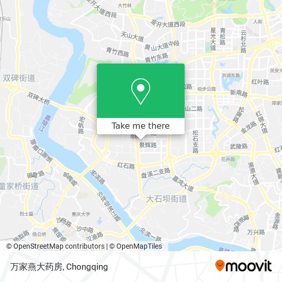 万家燕大药房 map