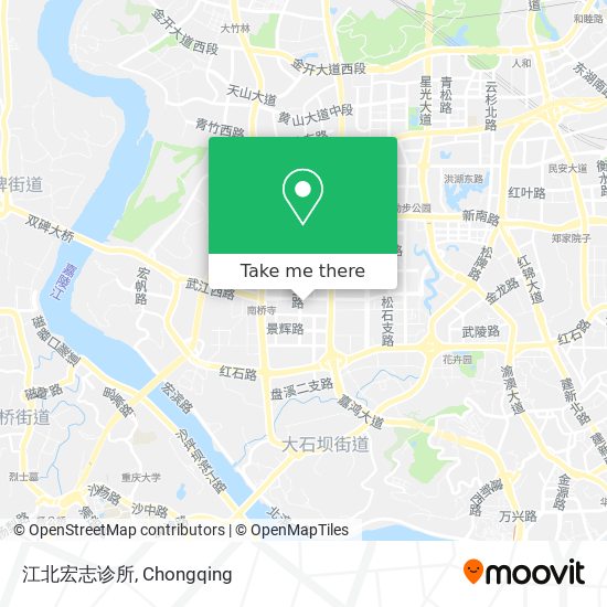江北宏志诊所 map